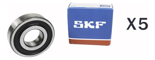 Kit X5 Rulemanes 6301 2rsh - C3 Skf 1