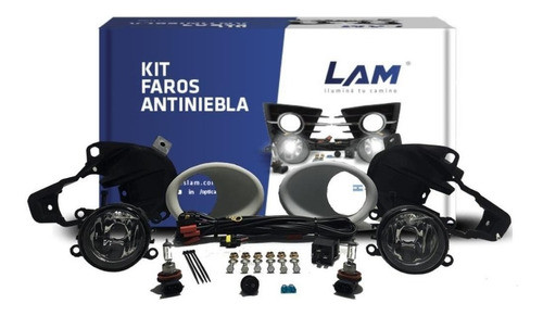 Kit Faros Auxiliares Peugeot 207 Compact 2008 Al 2016 Lam 0