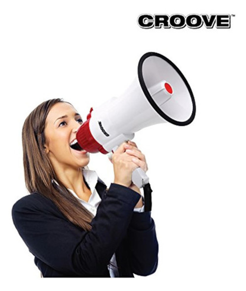 Croove Megáfono Bullhorn | Bocina De Toro Con 1