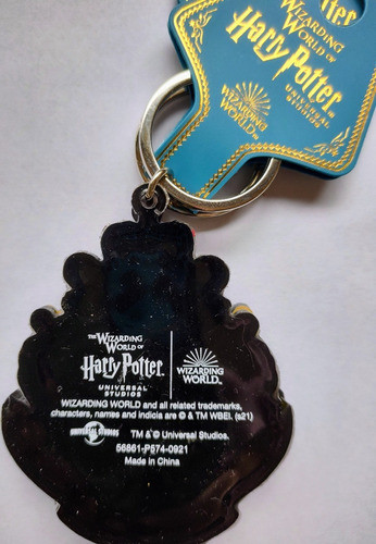 Llavero Harry Potter Hogwarts Mapa Y Bolsa Universal Studios 1