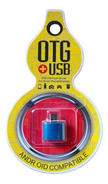 Adaptador Otg Usb A Microusb/v8 Para Celular Tablet Mouse 0