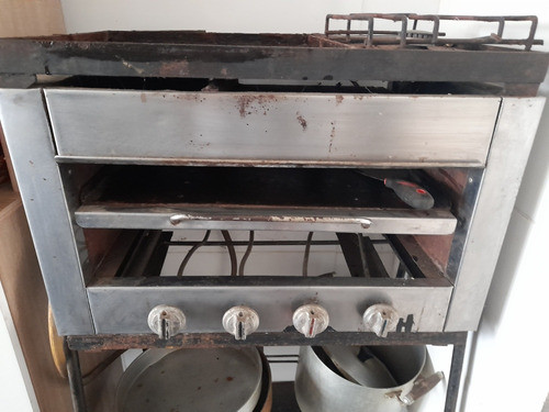 Chivetera Con Gratinador Y Hornalla Ideal Para Carro 0