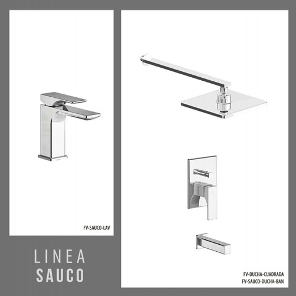 Juego De Griferia Incluye Ducha Embutida,brazo Y Roseta,lava 1