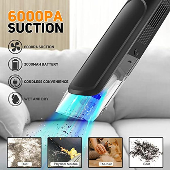Goxifaca Handheld Vacuum, Car Vacuum Cleaner 1