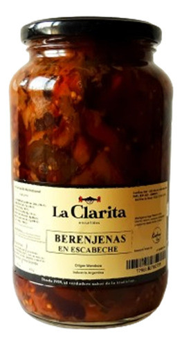 Packx3u-berenjenas En Escabeche X650g- La Clarita (kosher) 1