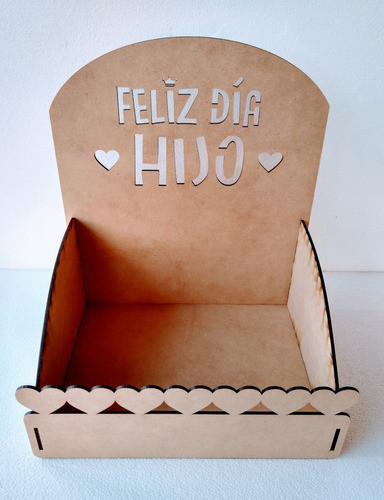 Exhibidor Bandeja Desayuno Fibrofacil Día Del  Niño X 10 1