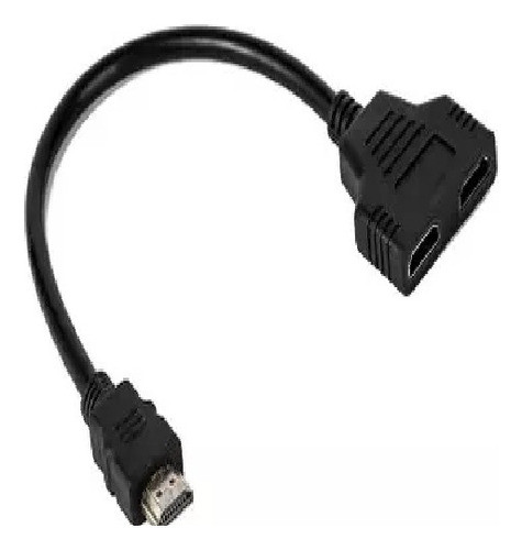 Multiplicador Hembra Split Splitter Hdmi 1.4 De 1 Macho A 2 1