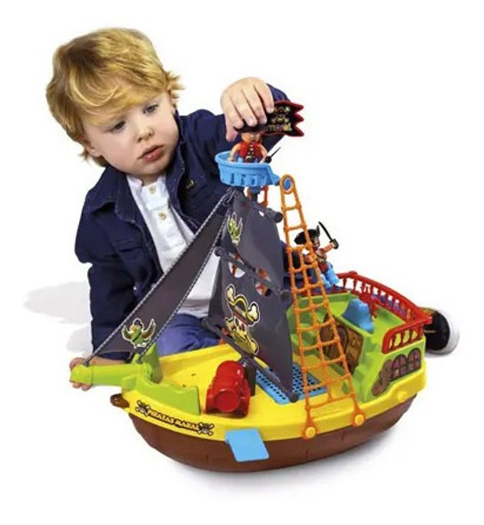 Barco Pirata Didatico De Atividades Maral 1