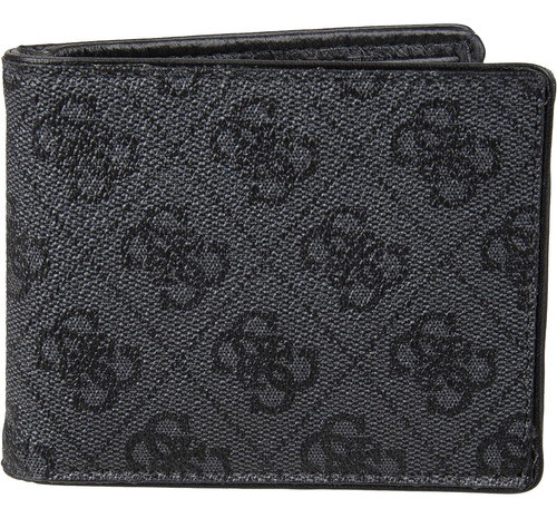 Adivina La Billetera Plegable Delgada De Cuero Para Hombres, 0