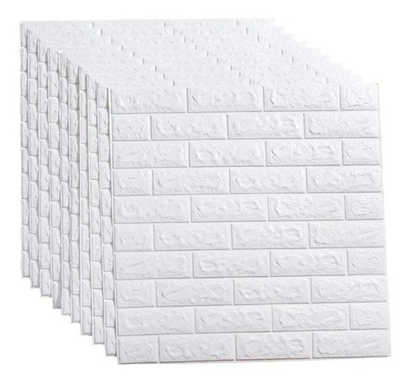 100 Placas Revestimiento Autoadhesiva 70x77cm Promo Pack 0