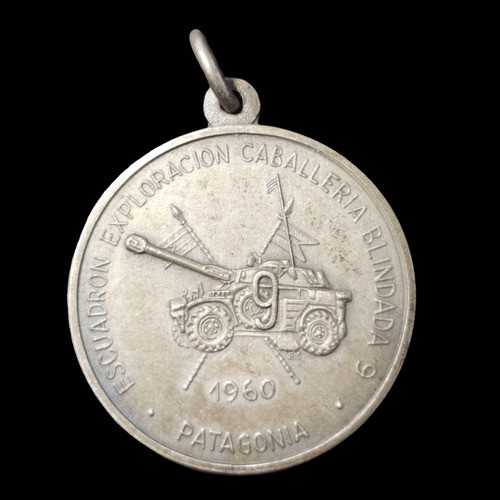 Medalla Escuadron Exploracion Caballeria Blindada 1960 - 090 0