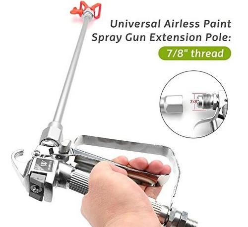 Barra Extension Universal Para Pistola De Pintura Sin Aire 1