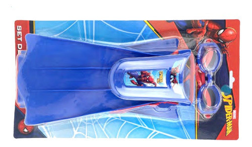 Equipo De Buceo Con Divertido Diseño Del Hombre Araña Verano 0