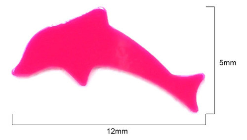 Confete Paete Golfinho - 100gr - 12mm X 5mm - Multicor Claro 1