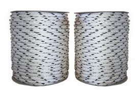 Soga Trenzada Multifilamento Poliprop 6 Mm Rollo 100 Mts 1