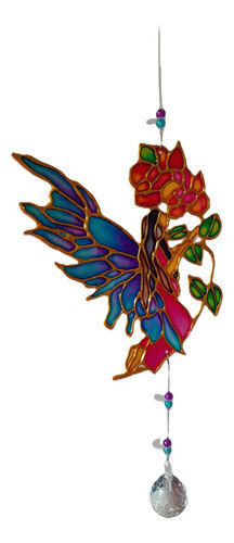 Atrapasol Hada. Cairel Esfera De Cristal. Suncatcher 0