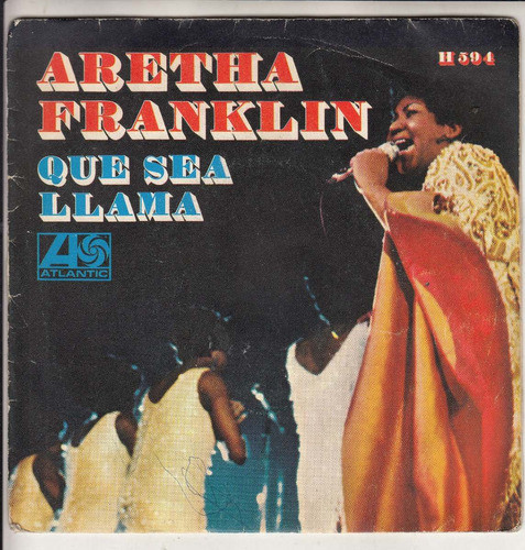 Aretha Franklin Cover Beatles Simple Vinilo Con Tapa España 0