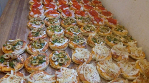 72 Pizzetas Napolit, Cebolla, Jamon Morrones - Entregas S/c 1
