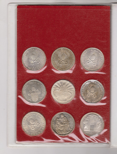 Lote 9 Medalla Vaticano Papas Siglo Xx 1