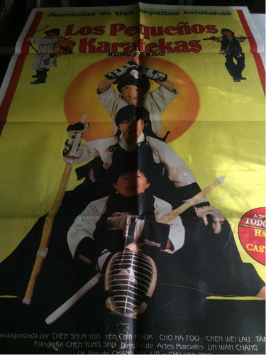 Poster Los Pequeños Karatecas O Kunfu Kids 1986 0