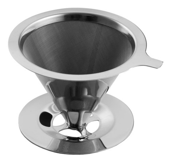 Mini Filtro Coador Café Inox Reutilizável Sem Uso De Papel 1 Mini Filtro Coador Café Inox Reutilizável Sem Uso De Papel 1