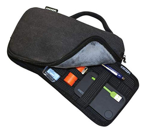 Cocoon Csg270bk Estuche Para Gadgets De Lona Encerada Incluy 0