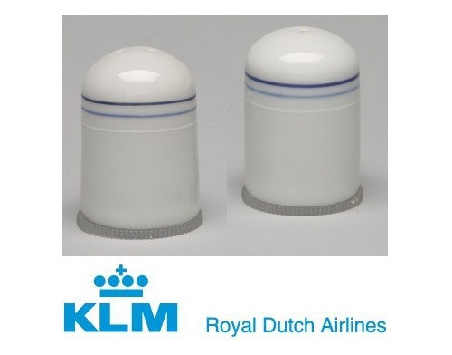 Antiguos Sal/pimenteros Servilletero De K L M - Loza Impecab 1