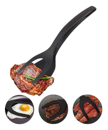 Espátula Flip Fried 2 Em 1 Espátula Antiaderente De Ovo Frit 0