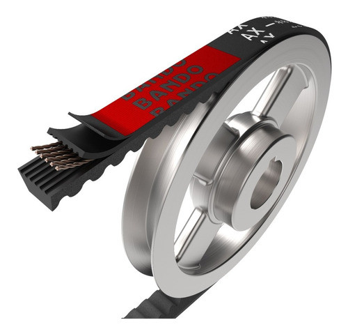 Correa Industrial 3v 710 Dentada Bando (japon) 0