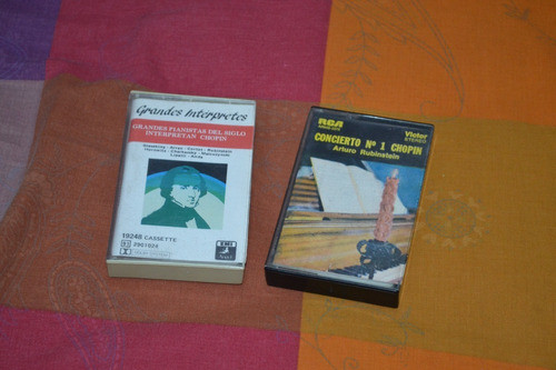 Lote De 2 Cassettes - Música Clásica - Concierto Chopin 0