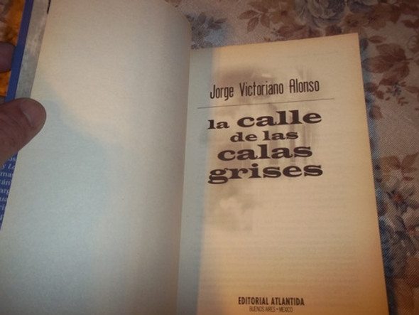La Calle De Las Calas Grises - Jorge Victoriano Alonso 1