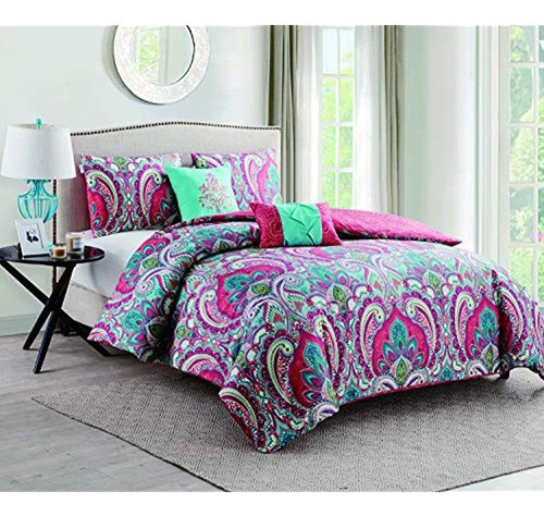 Vcny Home Casa Real Collection Juego De Ropa De Cama Suave Y 1