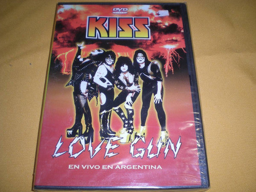 Kiss - Love Gun En Vivo En Argentina Dvd - E 0