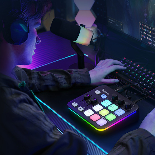Mezclador De Audio Mixer Consola Sonido Maono G1 Neo Usb Xlr 1