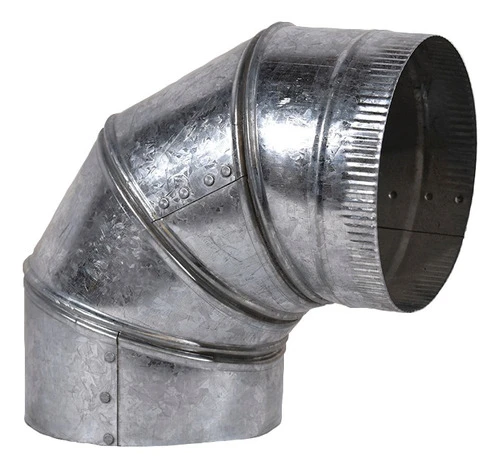 Curva 90 Articulada 17,5cm Desague Zingueria Chapa Galva 0