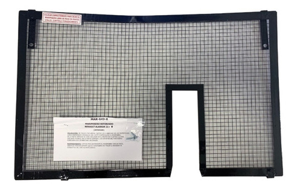 Mariposero, Protector De Radiador Para Renault Alaskan Ref. 1