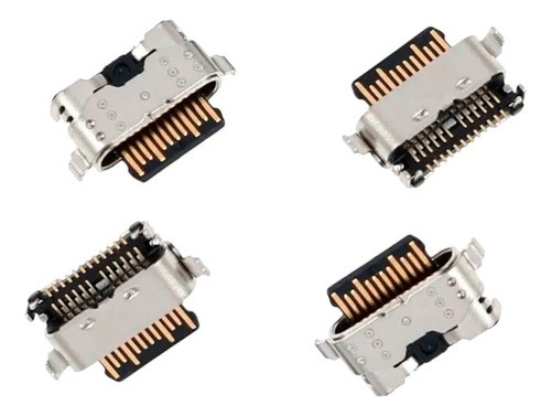 Kit 4 Conector De Carga Para Moto G7 Power G9 Play  G9 Power 0