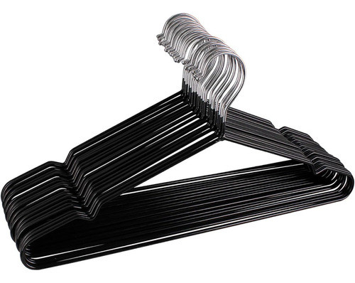 Pack X 6 Perchas Alambre Recubiertas En Goma Antideslizantes 0