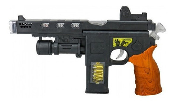 Pistola Revolver Con Láser A Pila 27 Cm 1