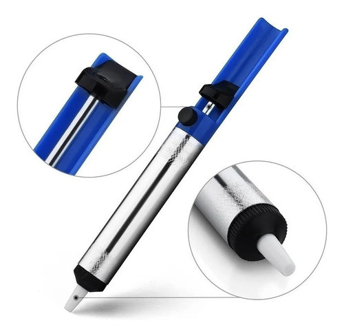 Desoldador De Estaño  Metalico A Piston Megalite Ramos Mejia 1