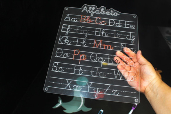 Lousa Alfabetização Caligrafia Infantil Educativo + Caneta 1 Lousa Alfabetização Caligrafia Infantil Educativo + Caneta 1