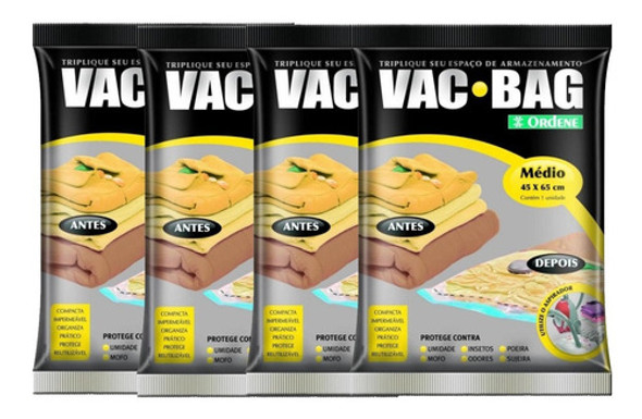 Bolsa Vac Bag Organizar Almacenaje Mediana 45x65cm 0