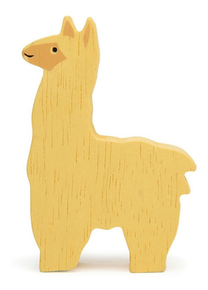 Juguete Animales De Madera Alpaca Para Niños Y Bebés Febo 0