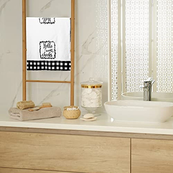 2 Piezas De Toalla De Mano De Granja Para Baño, Toallas De M 1