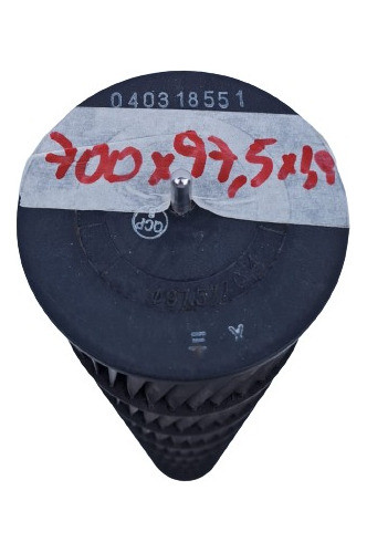 Turbina Fan Aire L:700mm X D:97,5mm X E:19mm B:externo D:8mm 0