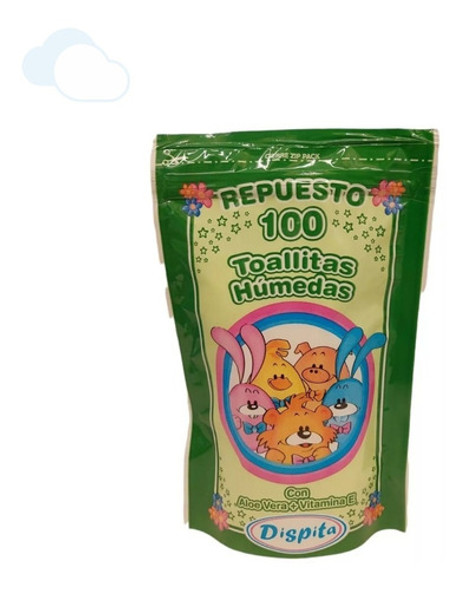 Toallitas Húmedas Repuesto Aloe Vera Y Vit E X5 Pack Dispita 1 Toallitas Húmedas Repuesto Aloe Vera Y Vit E X5 Pack Dispita 1