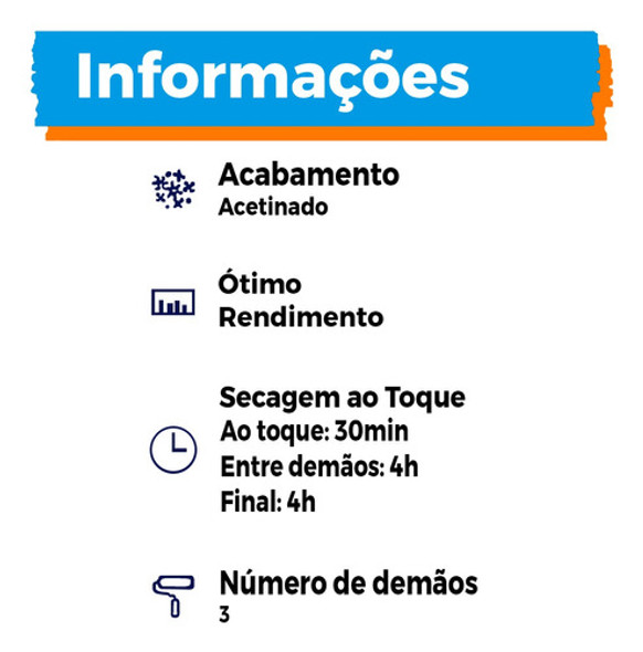 Tinta Acrílica Premium Acetinada Decora Seda - Gélido 800ml 1