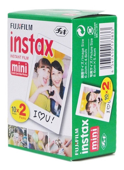 Fujifilm Instax Mini Twin Pack Instant Film 1