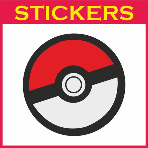 Calco Pokebola Pokemon 12 Cm Vinilo 0