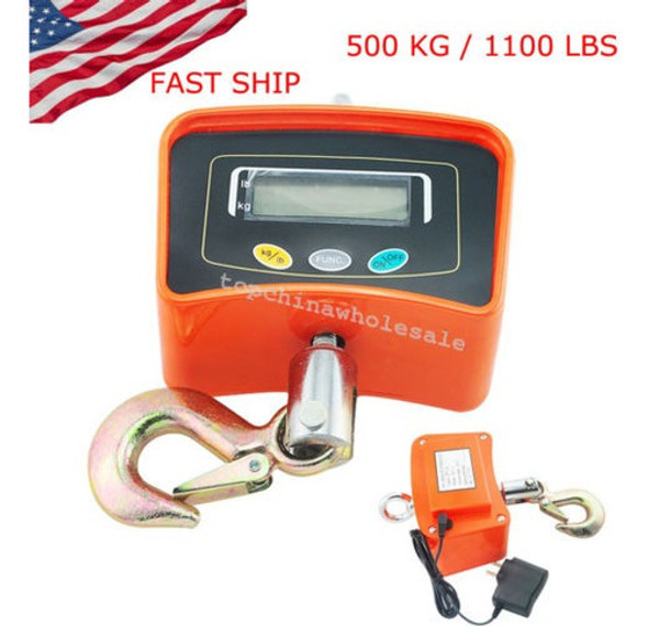 Grúa Digital Escala 500 Kg/1100 Lbs Heavy Duty Industrial Co 1